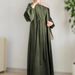 Women's Clothing Solid Color Round Neck Sleeveless Long Robe Jacket With Belt Fashionable Temperament Leisure Two Piece Suit_ecoleips.com
