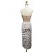 Women's Clothing Feather Rhinestone Beading Sexy Perspective High Slit Tube Top Dress Birthday Party Banquet Dress_ecoleips.com