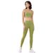 Women's nude feeling plus velvet without embarrassment high waist anti-curling yoga pants butt lift thickened thin velvet sports fitness pants_ecoleips.com