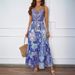 2026 Summer Cross-Border Supply Independent Station Sexy Strapless Sleeveless Printed Long European And American_ecoleips.com