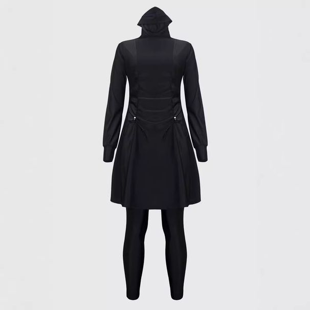 Women's Clothing Large Swing Swimsuit Dress Surfing Full Cover Trousers Swimming Conservative Three Piece Swimsuit_ecoleips.com