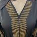 Z2129 Plus Size Dress With Heavy Embroidery And Rhinestones Muslim Long Robe Two-Piece Set_ecoleips.com