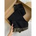 plus Size High Waisted Washed Leopard Print Wide Leg Jeans American Style Straight Leg Floor Length For Women Spring Autumn 2025 New_ecoleips.com