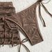 Women's 3-Piece Bikini Set – Adjustable Halter & High-Waisted Bottoms With Cover-Up | Sexy Swimwear For Beach & Pool_ecoleips.com