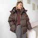 girl Girl 2025 Winter New European And American Style Loose Jacket For Women, Solid Color Hooded Cotton Coat_ecoleips.com