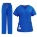 Women's Clothing Washing Clothes Suit Short T Nurse Clothes Surgical Clothes Work Clothes_ecoleips.com
