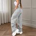 Women's Wide Leg Cargo Pants Casual Straight Leg Trousers With Multi Pockets Autumn Winter Fashion Sexy_ecoleips.com