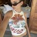 Women's Clothing Pure Desire Hot Girl Letter Print Shaped Vest Women's Short Slim Sleeveless Top Outer Wear_ecoleips.com