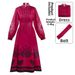 Mirabey's Grandma Full House Of Magic Cosplay Costume Set Red Dress Women's Anime Fashion Muslim Clothing In Stock_ecoleips.com