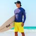 Aria Basics 2025 New Men's Diving Long Sleeve Sun Protection Quick-Dry Swimsuit Jellyfish Surfing Suit Snorkeling Set_ecoleips.com