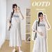 Real Shot Maternity Dress Summer New Tea Outfit Korean Drama Fashion Street Style Beautiful Two-Piece Set_ecoleips.com