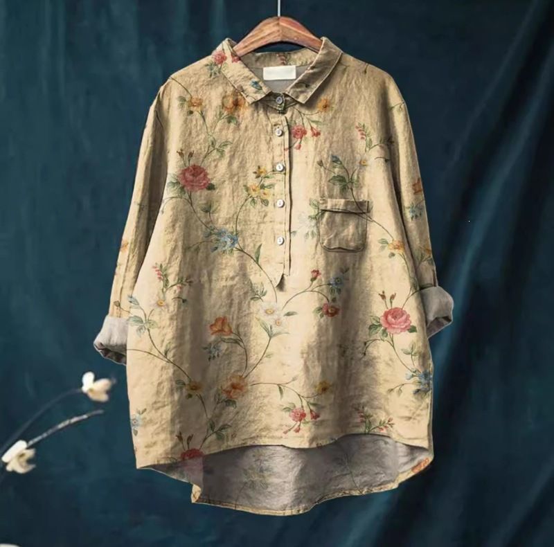 Women's Animal Print Long Sleeve Shirt, Oversized Hawaiian Style Button Down Shirt, Stretchy Polyester Casual Blouse For Women_ecoleips.com