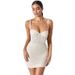 European And American Cross-border 2026 Mesh Summer New Backless Fashion Design Strap Fishbone Dress For Women_ecoleips.com
