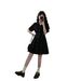 Plus-size Women's Summer New French-style Dress For Plus-size Women, Featuring Waist-cinching Button-up Design That_ecoleips.com
