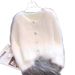Faux Mink Cropped Cardigan – Plush Oversized V-Neck Button-Up Sweater (One Size, Long Sleeve, Soft Fluffy, Boho-Chic Layering Essential)_ecoleips.com