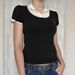 KAIKUO European And American Y2K Hot Girl Style Solid Color Tank Top Short Sleeve Women's Sweater 2025 Spring/Summer_ecoleips.com