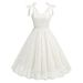 European And American Style Women's Embroidered Suspender Cocktail Dress Cross Border Fashion 8771_ecoleips.com