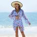 Sexy Fashionable Bikini Three-piece Set Women's Swimsuit Multicolored High-end Print Swimwear By Mingshi New Arrival_ecoleips.com