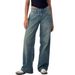 Women's Clothing Women's Denim New Women's Straight Jeans_ecoleips.com