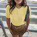 DiYun European And American Casual Vacation Fashion Short-Sleeve T-Shirt Sweater Women's Clothing 2025_ecoleips.com
