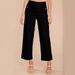 Women's Clothing Eight Point Wide Leg Pants Summer New Denim Flared Pants Wide Woven Nine Point Pants_ecoleips.com