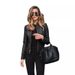 Trendy Pu Leather Blazer – Slim-Fit Women’S Jacket With Stand Collar (12 Colors, Sizes S-2xl) Flattering Fit_ecoleips.com