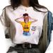 Women's Clothing Supply: Urban Girl Retro T-shirt, Cartoon Round-neck Casual Short-sleeve T-shirt For Women Wholesale_ecoleips.com