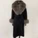 Elegant Double-Faced Wool Coat For Women – Korean Style Winter Overcoat With Belted Waist & Luxe Fabric (S/M/L, Beige/Mocha/Black)_ecoleips.com