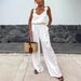 Women's Clothing Spring And Summer New Suspender Sleeveless Pocket Jumpsuit Ins Casual Loose Women's Jumpsuit_ecoleips.com