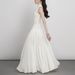 Women's Clothing Retro Lace Design Long Skirt Lace Collar Slim Fit Elegant Long Dress_ecoleips.com