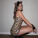 Leopard Print Sequin Halter Jumpsuit – Sexy Backless Romper With High Waist (S-L, Stretchy Poly-Spandex Blend)_ecoleips.com
