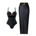 Aria Basics 2025 New European And American Slim-Fit Conservative One-Piece Swimsuit For Women, High-End Bikini Hot Spring Swimwear_ecoleips.com