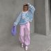 Aria Basics Aria Basics 2025 Autumn Winter New Sweet Fresh Lazy Style Versatile Round Neck Pullover Knitted Women's Sweater_ecoleips.com
