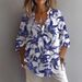 Women's Clothing New Fashion Digital Printing Long Sleeve Shirt_ecoleips.com