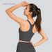 European And American Sexy Fashion Nude Feel Racerback Tank Top Women Beauty Back Shockproof Gathered Sports Running_ecoleips.com