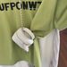 Women's Relaxed Fit Short Sleeve T-Shirt Mustard Green round Neck Casual Top for Petite And Regular Sizes Soft Summer Essential Lazy Style_ecoleips.com