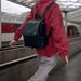 2026 Spring/Autumn Red Checkered Loose-Fitting Outerwear: Sun-Protective Thin Jacket With Versatile Design_ecoleips.com