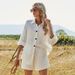 Women's Spring Casual Long-Sleeve Cotton-Linen Shirt In Plus Size For Versatile Wear_ecoleips.com