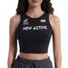Cross-border European American Style Iced Latte Yoga Tank Top Women, Lulu Underwear, Suitable For Outdoor Wear, Running_ecoleips.com