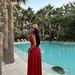 Voya Women's European And American Evening Elegant Off-shoulder Long Dress, Women's Clothing, 2026 Summer Dress_ecoleips.com