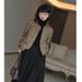 girl Girl 2025 New Small Down Cotton Jacket For Women, European Style, Thickened, Slimmin Desin, Niche Lare Size Winter_ecoleips.com