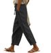 Muslim New Women's Pants Elastic Waist Loose Versatile Casual Nine Point Trousers_ecoleips.com