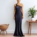 Cross-border Women's Fashion European And American Spring/summer New Off-shoulder Slim-fit Stylish Casual Satin Party_ecoleips.com