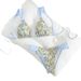 Women's Two Piece Swimsuit Padded Bra Floral Print Bikini Sexy Swimwear_ecoleips.com