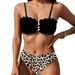 Women's Clothing Print Sexy Lace Bikini Beach Hot Spring Swimsuit Female_ecoleips.com