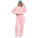 Women's Casual Straight-Leg Pants & Top Set – Stylish Two-Piece Outfit With Functional Pockets (Black, S-XL)_ecoleips.com