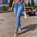 European And American Sexy Peach Butt Tight Jeans Ins Style Casual Long Pencil Pants For Women_ecoleips.com