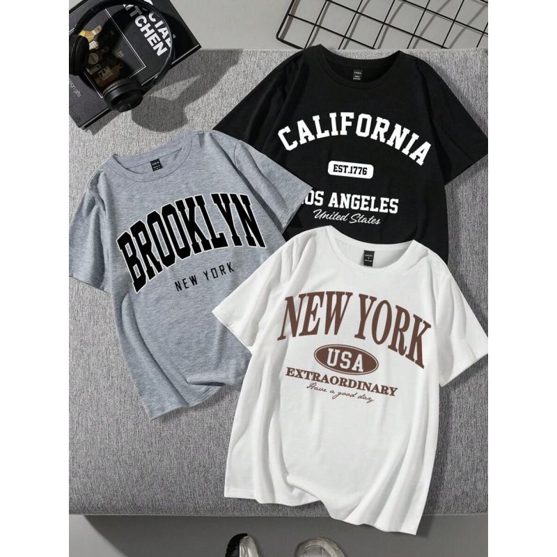 European Size Pure Cotton Women's Top Casual Minimalist Versatile Clothing 3 Pcs/Set by EZwear_ecoleips.com