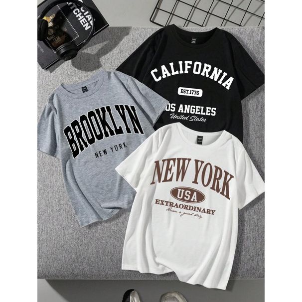 European Size Pure Cotton Women's Top Casual Minimalist Versatile Clothing 3 Pcs/Set by EZwear_ecoleips.com