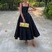 Black Sleeveless Sexy Evening Gown Fashionable Elegant Women's Dress For Spring/Summer_ecoleips.com